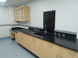 cabinetry in classroom