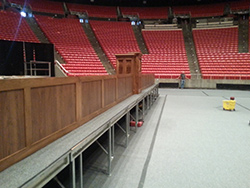 graduation stage