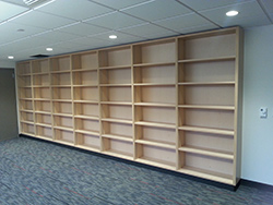 bookshelves